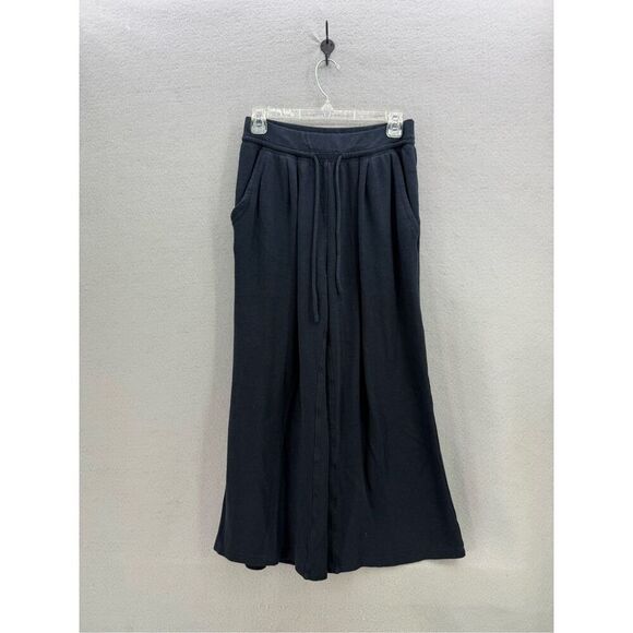 Anthropologie Daily Practice Womens Blue High Rise Wide-Leg Lounge Pants Size XS - Picture 10 of 10
